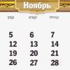 Когда в ноябре 2014 года выходные дни