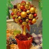 Новогоднее деревце-топиарий