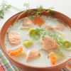 Как приготовить сливочный суп с лососем