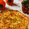 Киш в картофельной основе