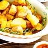 Жареный картофель с соусом айоли
