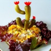 Готовим салат "Цветущий кактус"