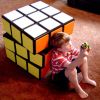 Как собрать угловые и ребёрные элементы в третьем слое кубика Рубика