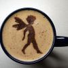Как нанести рисунок на кофе