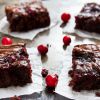Как приготовить двойной шоколадный "Брауни" с клюквой