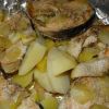Как приготовить запеченную рыбу с картофелем под фольгой