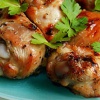 Запеченная курица в медово-лимонном маринаде