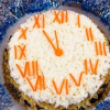 Салат на Новый год «Часы»