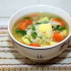 Французский овощной суп с рисом