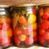 Как приготовить вкусные консервированные помидоры черри на зиму