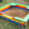 Как сделать деревянную песочницу