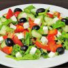 Греческий салат с капустой