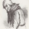 Pyotr Boklevsky. Plyushkin. Illustration for Nikolai Gogol's Dead Souls