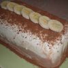 Как приготовить двухцветный десерт из творога с бананом