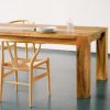 Обеденные столы из дерева: аспекты выбора