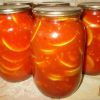 Острые кабачки в томатном соусе