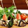 Как приготовить рулетики из баклажанов с грецкими орехами