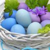 Как покрасить яйца к Пасхе капустой