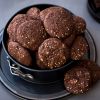 Как сделать вкусное шоколадно-имбирное печенье с кунжутом