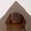 Египет. Сфинкс и пирамиды в долине Гиза
