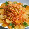 Салат с корейской морковкой и чипсами: рецепты
