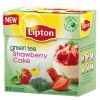 Lipton Green Tea Strawberry Cake