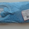 Упаковка носков голубого цвета
