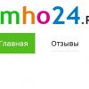 Логотип сайта imho24.ru