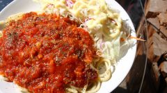 Как приготовить спагетти болоньез