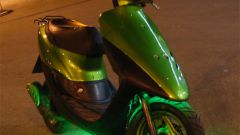 Как установить подсветку на скутер