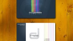 How to make a double-sided business card