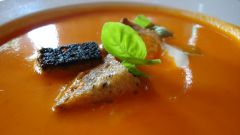 Как приготовить томатный суп со сливками 