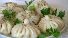 How to cook khinkali in the steamer