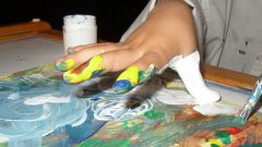 Как сделать пальчиковые краски