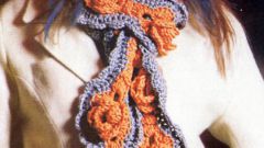 Как связать шарф узорами