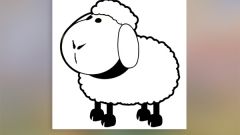 Как нарисовать овцу