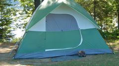 Как собрать палатку