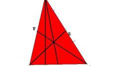 Как найти длину медианы в треугольнике