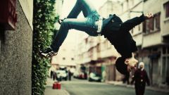 Как сделать сложный прыжок от стены