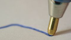How do I clean ballpoint pen