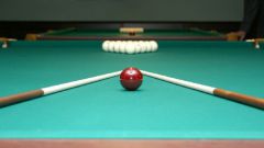 How to drape the cloth on a pool table