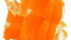 Как получить оранжевую краску