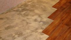 How to glue PVC tiles