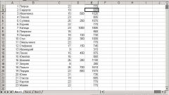 How to calculate formulas in Excel