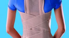 How to wear an orthopedic corset