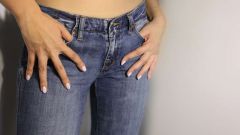 Как вывести жирное пятно с джинсов