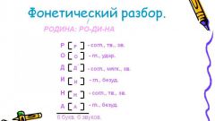 How to make a sound analysis of the word