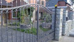 Как сделать забор с воротами