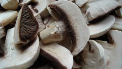 How to fry mushrooms