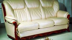 How to clean a leather sofa